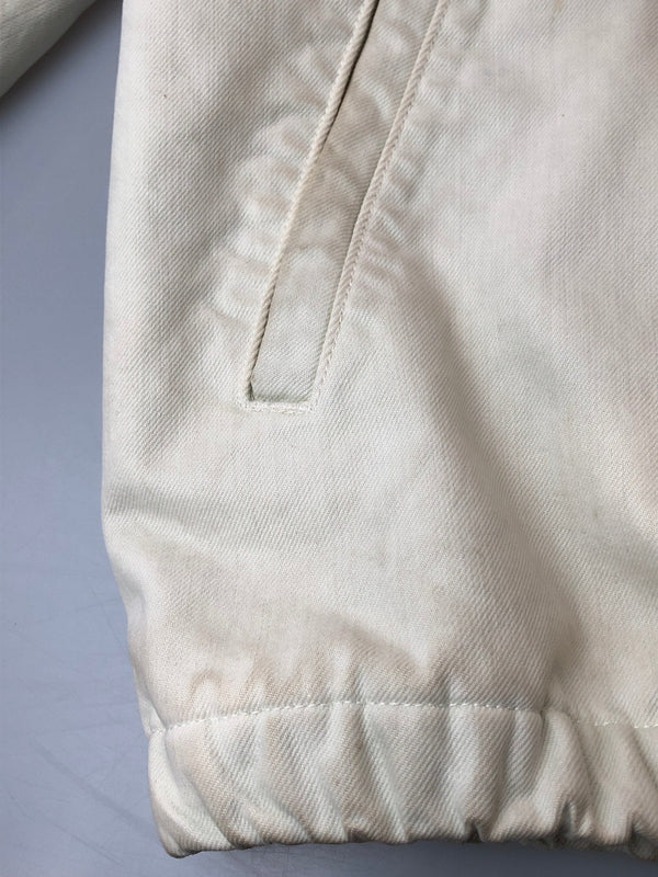 【中古品】【メンズ】 STUSSY ステューシー 00S CANVAS WORK JACKET 00年代 キャンバス ワーク ジャケット メンズ アウター コットンキャンバス 142-260515-em-29-min サイズ：XL カラー：ホワイト 万代Net店