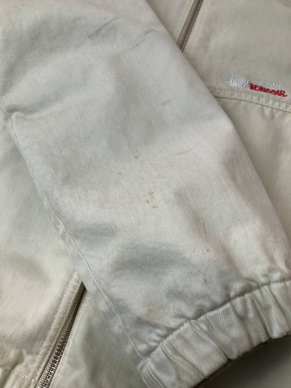 【中古品】【メンズ】 STUSSY ステューシー 00S CANVAS WORK JACKET 00年代 キャンバス ワーク ジャケット メンズ アウター コットンキャンバス 142-260515-em-29-min サイズ：XL カラー：ホワイト 万代Net店