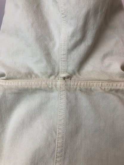 【中古品】【メンズ】 STUSSY ステューシー 00S CANVAS WORK JACKET 00年代 キャンバス ワーク ジャケット メンズ アウター コットンキャンバス 142-260515-em-29-min サイズ：XL カラー：ホワイト 万代Net店