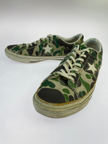 【現状渡し品】【メンズ】 CONVERSE コンバース ONE STAR CAMO 1C179 ワンスター カモ スニーカー 靴 163-260519-yn-07-min サイズ：29.0cm カラー：カモフラージュ 万代Net店