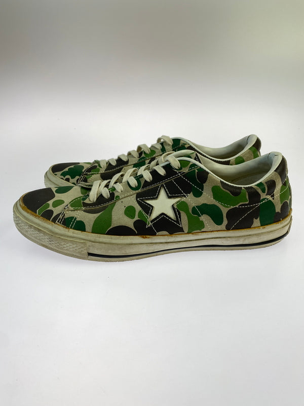 【現状渡し品】【メンズ】 CONVERSE コンバース ONE STAR CAMO 1C179 ワンスター カモ スニーカー 靴 163-260519-yn-07-min サイズ：29.0cm カラー：カモフラージュ 万代Net店