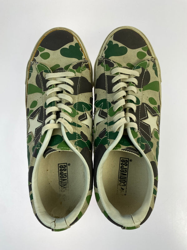 【現状渡し品】【メンズ】 CONVERSE コンバース ONE STAR CAMO 1C179 ワンスター カモ スニーカー 靴 163-260519-yn-07-min サイズ：29.0cm カラー：カモフラージュ 万代Net店