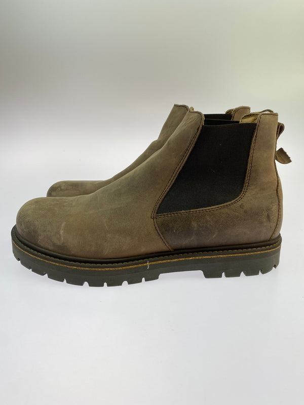 【現状渡し品】【メンズ】 BIRKENSTOCK ビルケンシュトック STALON SIDEGORE BOOTS サイドゴアブーツ 靴 165-260519-yn-12-min サイズ：28.0cm カラー：ブラウン系 万代Net店