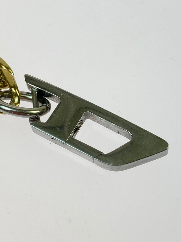 【中古品】【メンズ/レディース】 DIESEL ディーゼル STEEL CHAIN BRACELET スチール チェーン ブレスレット アクセサリー 193-260521-em-02-min カラー：ゴールド 万代Net店