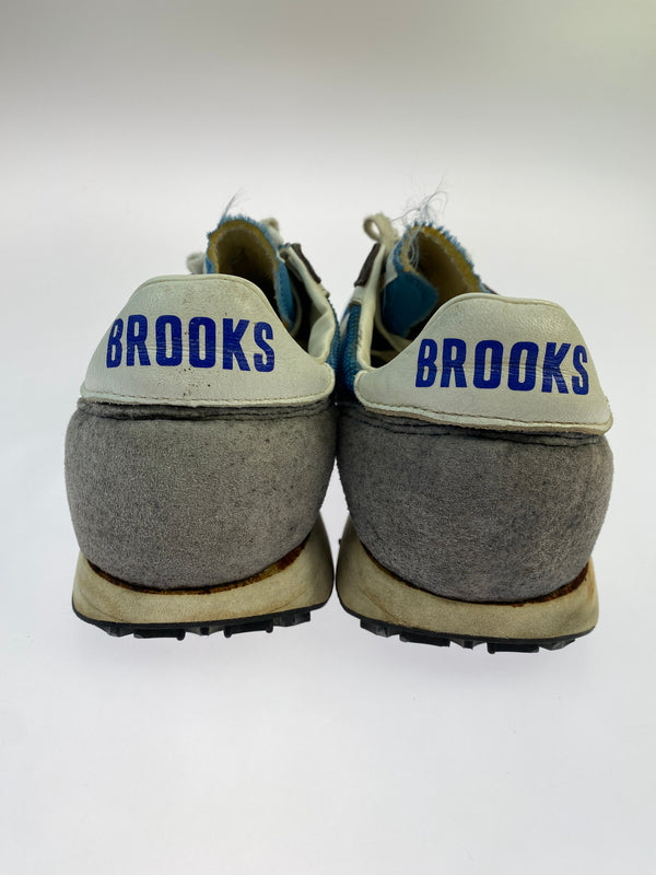 【現状渡し品】【メンズ】 BROOKS ブルックス 80's LOW CUT SNEAKER 80年代 ローカット スニーカー 靴 163-260519-yn-06-min サイズ：26.5cm カラー：ブルー系 万代Net店