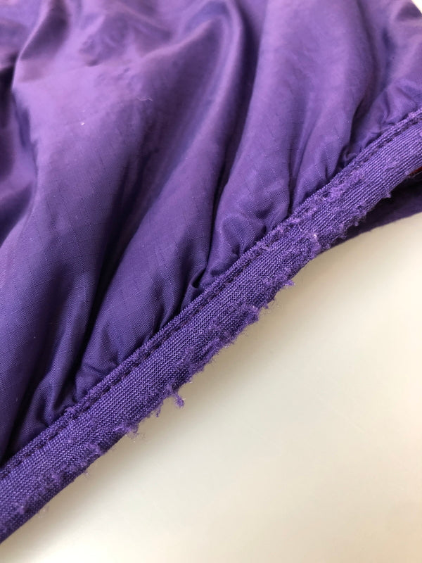 【中古品】【メンズ】 PATAGONIA パタゴニア 90S PUFFBALL VEST 90年代 パフボール ベスト メンズアウター ベスト 144-260515-em-34-min サイズ：M カラー：パープル 万代Net店