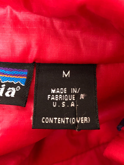 【中古品】【メンズ】 PATAGONIA パタゴニア 90S PUFFBALL VEST 90年代 パフボール ベスト メンズアウター ベスト 144-260515-em-34-min サイズ：M カラー：パープル 万代Net店