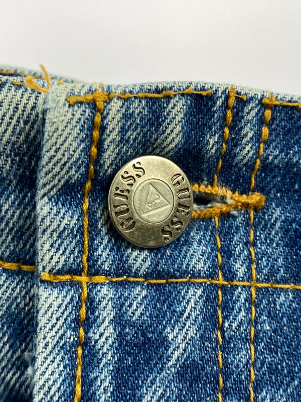 【中古品】【メンズ】 GUESS ゲス DENIM PANTS デニムパンツ ボトムス 157-260718-AS-70-min サイズ：不明 下記参照 カラー：ブルー 万代Net店