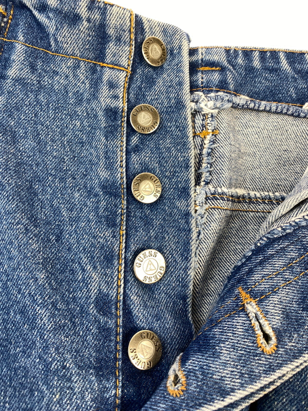 【中古品】【メンズ】 GUESS ゲス DENIM PANTS デニムパンツ ボトムス 157-260718-AS-70-min サイズ：不明 下記参照 カラー：ブルー 万代Net店