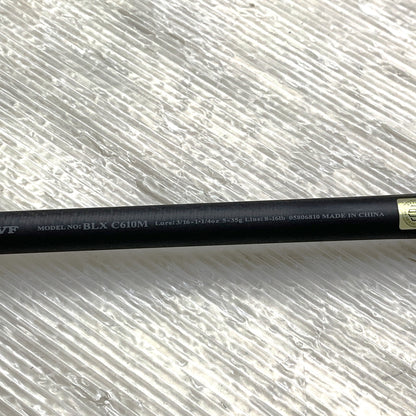 【現状渡し品】 DAIWA ダイワ 25BLACK LABEL BLX C610M ワイヤーベイトスペシャル ベイトバスロッド 【代金引換不可】【佐川急便発送】 132-261016-ta-15-min 万代Net店