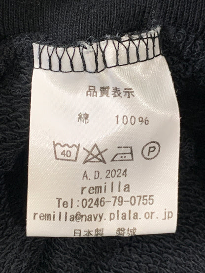 【中古品】【メンズ】 REMILLA レミーラ スモックベスト メンズ スウェット ベスト 重ね着 140-260518-em-33-min サイズ：L カラー：ブラック 万代Net店