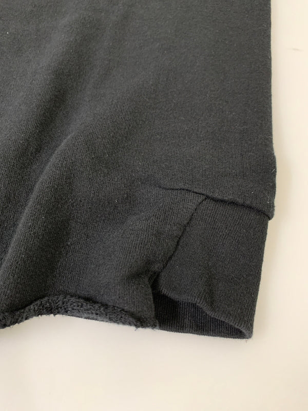 【中古品】【メンズ】 REMILLA レミーラ スモックベスト メンズ スウェット ベスト 重ね着 140-260518-em-33-min サイズ：L カラー：ブラック 万代Net店
