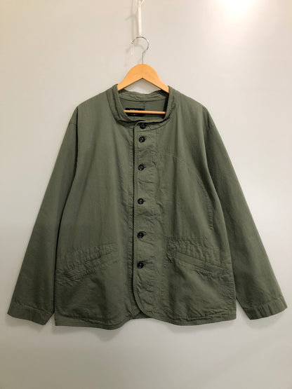 【中古品】【メンズ】 REMILLA レミーラ HUNT SMOCK JACKET ハント スモックジャケット ライトアウター 140-260520-AS-13-min サイズ：L カラー：カーキ 万代Net店