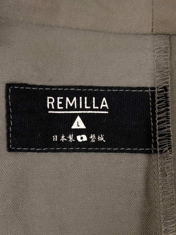【中古品】【メンズ】 REMILLA レミーラ HUNT SMOCK JACKET ハント スモックジャケット ライトアウター 140-260520-AS-13-min サイズ：L カラー：カーキ 万代Net店