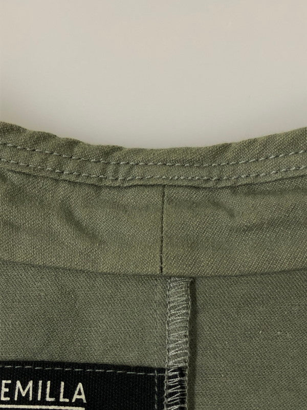 【中古品】【メンズ】 REMILLA レミーラ HUNT SMOCK JACKET ハント スモックジャケット ライトアウター 140-260520-AS-13-min サイズ：L カラー：カーキ 万代Net店
