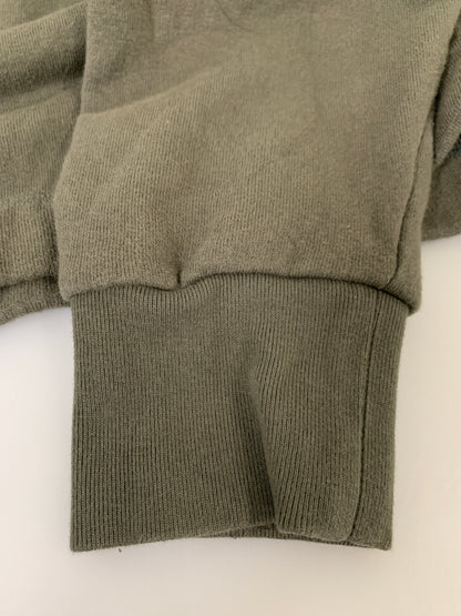 【中古品】【メンズ】 REMILLA レミーラ SWEATSHIRT スウェットシャツ メンズ 長袖 トップス トレーナー 140-260518-em-31-min サイズ：L カラー：カーキグリーン 万代Net店