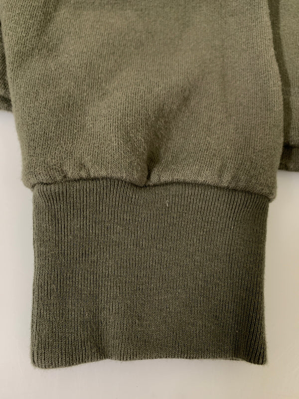 【中古品】【メンズ】 REMILLA レミーラ SWEATSHIRT スウェットシャツ メンズ 長袖 トップス トレーナー 140-260518-em-31-min サイズ：L カラー：カーキグリーン 万代Net店