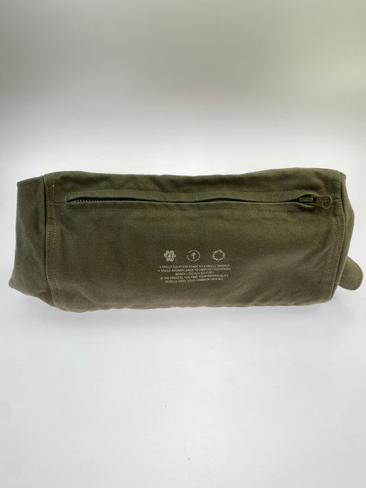 【中古品】【メンズ/レディース】 REMILLA レミーラ デグポーチ バッグ ウエストバッグ ショルダーバッグ カバン 188-260521-em-13-min カラー：カーキ 万代Net店