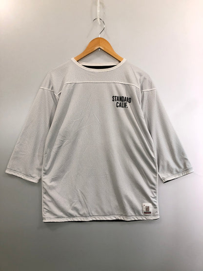 【中古品】【メンズ】 STANDARD CALIFORNIA スタンダードカリフォルニア REVERSIBLE MESH GAME SHIRT リバーシブル メッシュ ゲームシャツ トップス 140-260519-yn-24-min サイズ：表記なし 下記参照 カラー：ホワイト/ブラック 万代Net店
