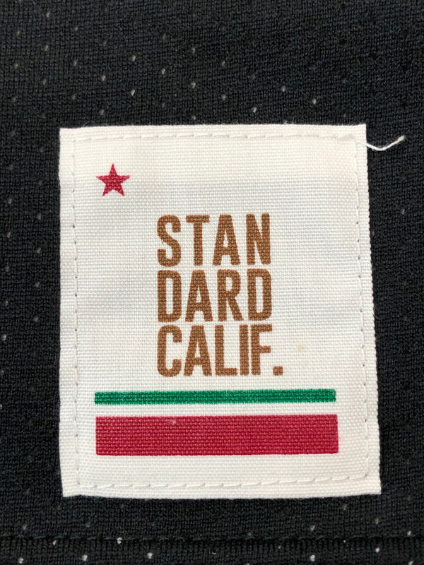 【中古品】【メンズ】 STANDARD CALIFORNIA スタンダードカリフォルニア REVERSIBLE MESH GAME SHIRT リバーシブル メッシュ ゲームシャツ トップス 140-260519-yn-24-min サイズ：表記なし 下記参照 カラー：ホワイト/ブラック 万代Net店