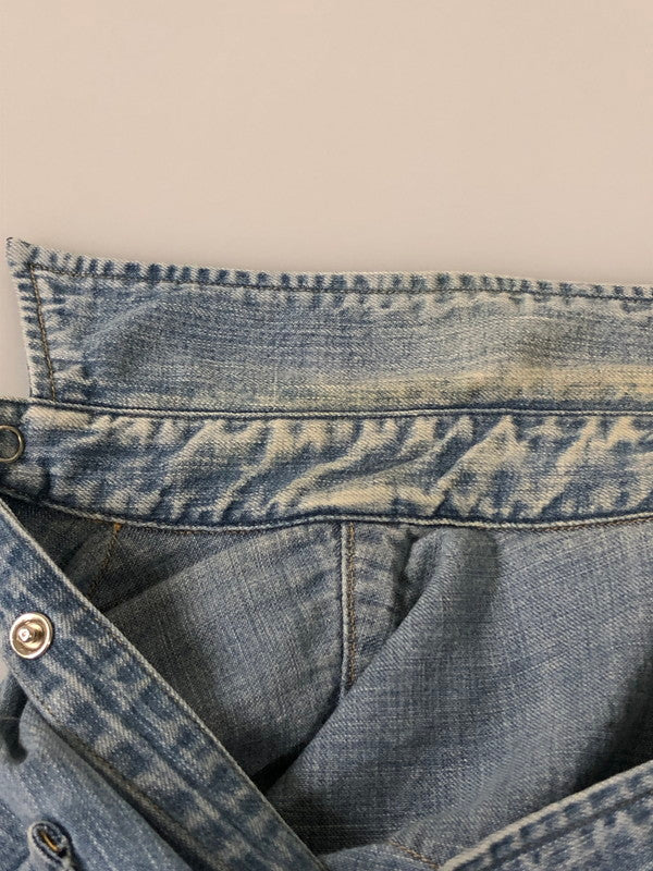 【中古品】【メンズ】 STANDARD CALIFORNIA スタンダードカリフォルニア DENIM WESTERN SHIRT デニムウェスタンシャツ ロングスリーブ 140-260520-AS-12-min サイズ：M カラー：ライトインディゴ 万代Net店