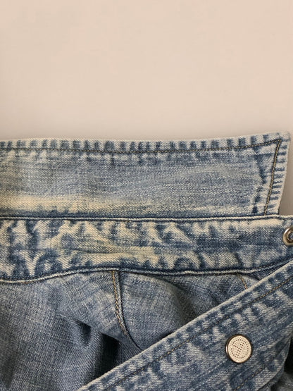 【中古品】【メンズ】 STANDARD CALIFORNIA スタンダードカリフォルニア DENIM WESTERN SHIRT デニムウェスタンシャツ ロングスリーブ 140-260520-AS-12-min サイズ：M カラー：ライトインディゴ 万代Net店