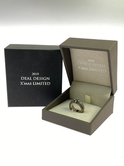 【中古品】【メンズ/レディース】 DEAL DESIGN ディールデザイン 2018 X'MAS LIMITED クリスマス リミテッド SVスパイククロスリング 925 192-260713-KS-21-min カラー：シルバー 万代Net店