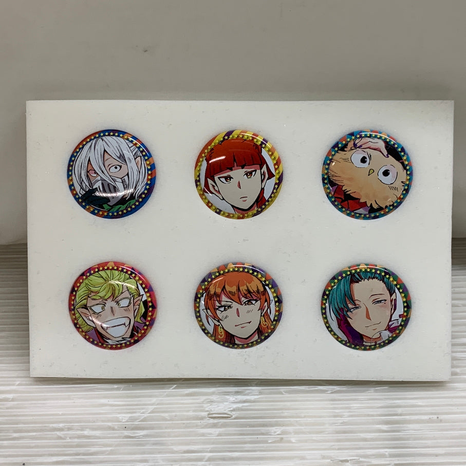 【中古品】 魔入りました！入間くん オールスター 缶バッジ 6個セット アニメ グッズ 魔入間 052-260915-em-12-min 万代Net店