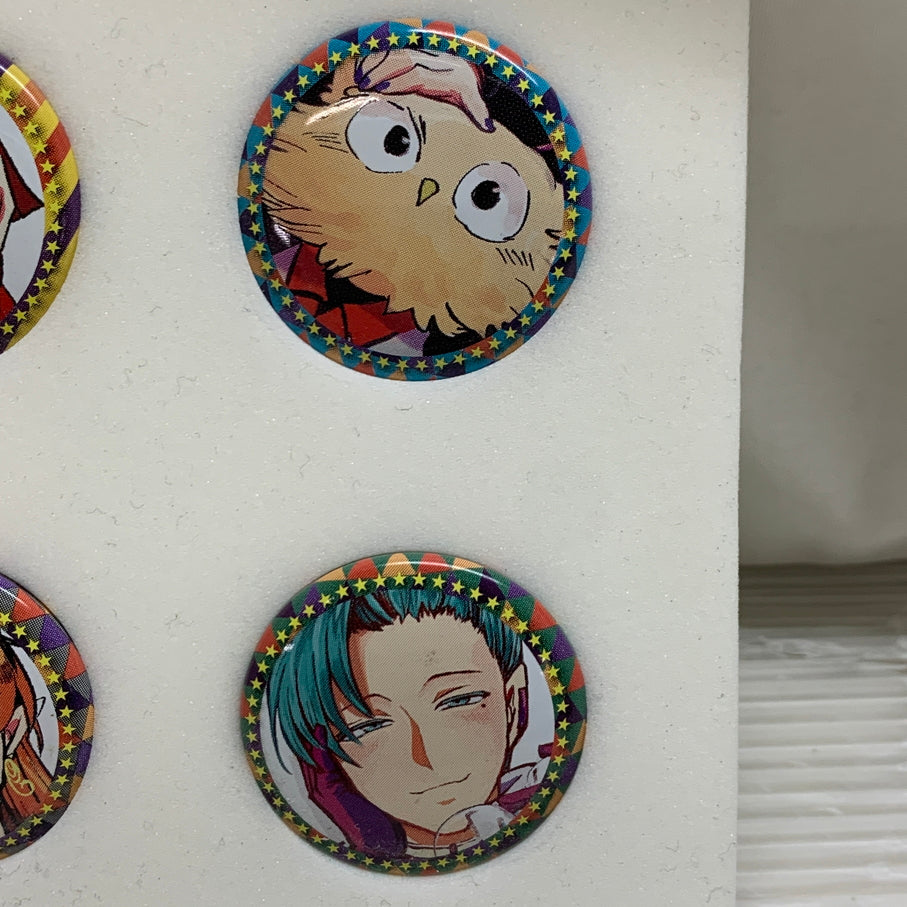 【中古品】 魔入りました！入間くん オールスター 缶バッジ 6個セット アニメ グッズ 魔入間 052-260915-em-12-min 万代Net店