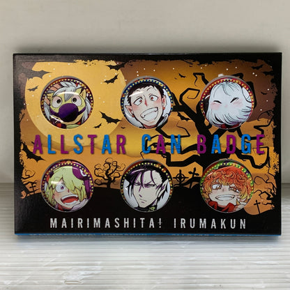 【中古品】 魔入りました！入間くん オールスター 缶バッジ 6個セット アニメ グッズ 魔入間 052-260915-em-13-min 万代Net店