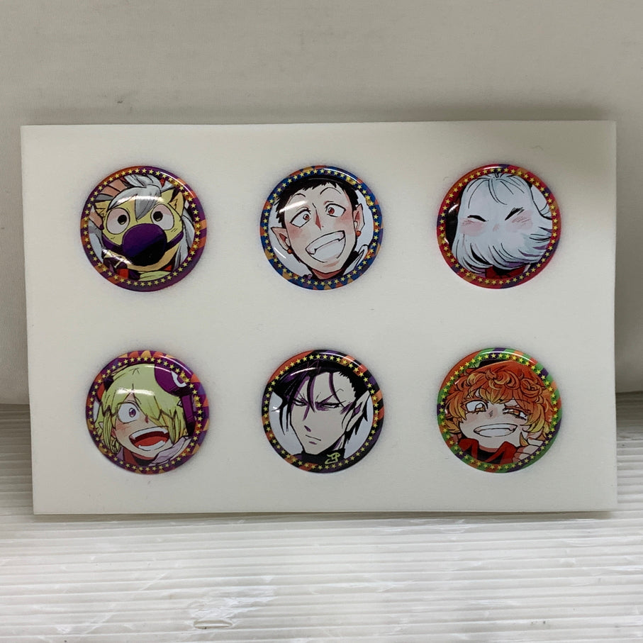 【中古品】 魔入りました！入間くん オールスター 缶バッジ 6個セット アニメ グッズ 魔入間 052-260915-em-13-min 万代Net店