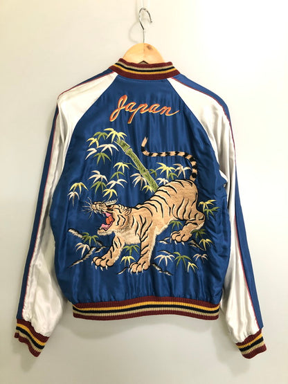 【中古品】【メンズ】 TAILOR TOYO テーラー東洋 REVERSIBLE ACETATE SUKAJAN スカジャン アウター 145-260520-AS-3-min サイズ：S カラー：ピンク/ブラック ブルー/ホワイト 万代Net店