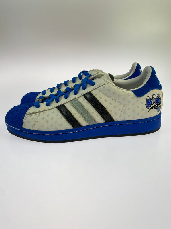 【中古品】【メンズ】 ADIDAS アディダス SUPERSTAR 1 NBA 014166 スーパースター スニーカー 靴 161-260519-yn-01-min サイズ：28.0cm カラー：ブルー/ホワイト 万代Net店