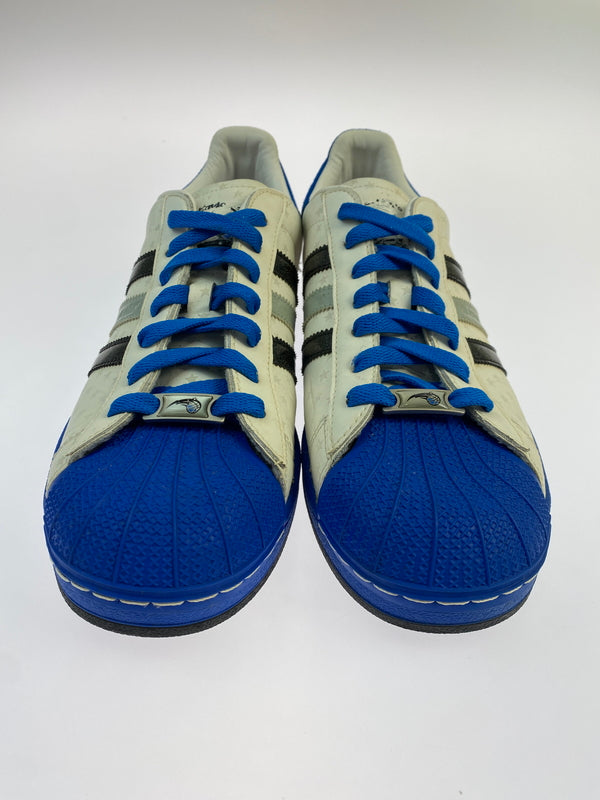 【中古品】【メンズ】 ADIDAS アディダス SUPERSTAR 1 NBA 014166 スーパースター スニーカー 靴 161-260519-yn-01-min サイズ：28.0cm カラー：ブルー/ホワイト 万代Net店