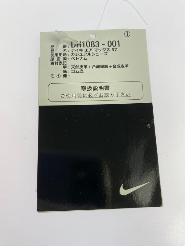 【中古品】【メンズ】 NIKE ナイキ DH1083-001 AIR MAX 97 靴 シューズ スニーカー 160-260517-AS-3-min サイズ：28.5cm カラー：BLACK/BLACK-SPORT RED-WHITE 万代Net店