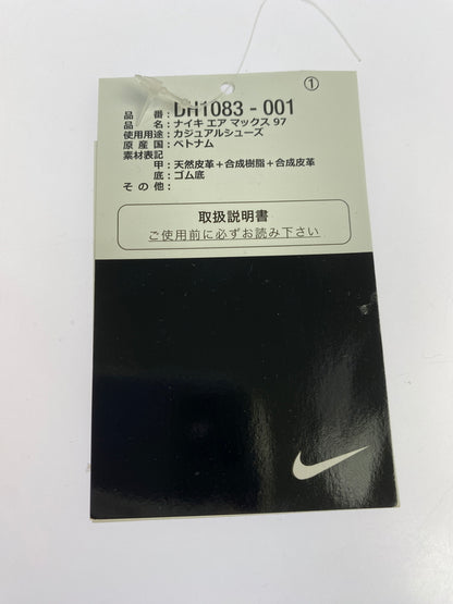 【中古品】【メンズ】 NIKE ナイキ DH1083-001 AIR MAX 97 靴 シューズ スニーカー 160-260517-AS-3-min サイズ：28.5cm カラー：BLACK/BLACK-SPORT RED-WHITE 万代Net店