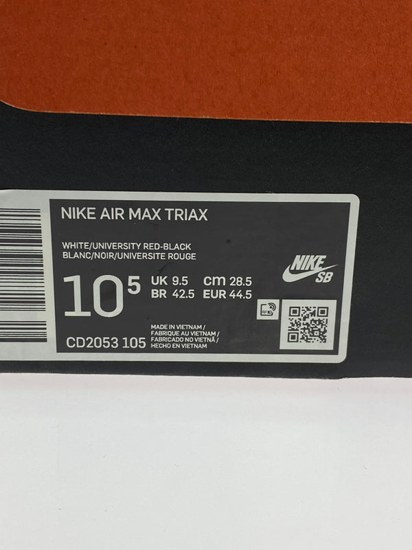 【中古品】【メンズ】 NIKE ナイキ CD2053-105 AIR MAX TRIAL 96 靴 シューズ スニーカー 160-260517-AS-11-min サイズ：28.5cm カラー：WHITE/UNIVERSITY RED BLACK 万代Net店