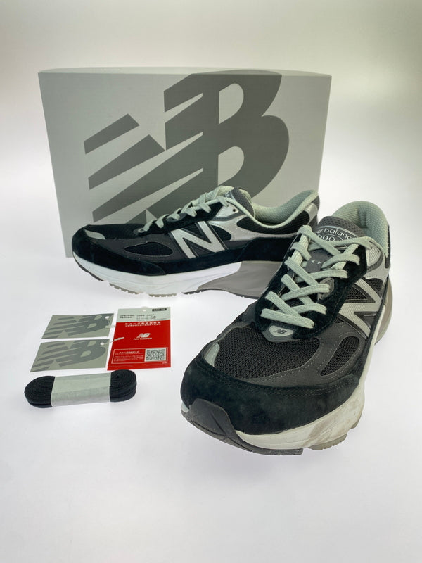 【中古品】【メンズ】 NEW BALANCE ニューバランス M990BK6 靴 シューズ スニーカー 162-260517-AS-25-min サイズ：28cm カラー：ブラック/グレー 万代Net店