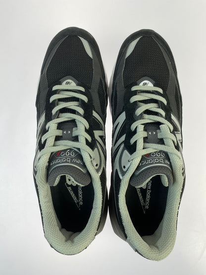 【中古品】【メンズ】 NEW BALANCE ニューバランス M990BK6 靴 シューズ スニーカー 162-260517-AS-25-min サイズ：28cm カラー：ブラック/グレー 万代Net店