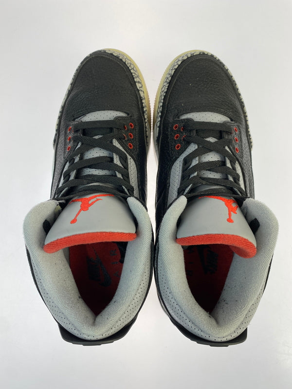 【現状渡し品】【メンズ】 NIKE ナイキ 854262-001 AIR JORDAN 3 RETRO OG 靴 シューズ スニーカー 160-260517-AS-12-min サイズ：28cm カラー：BLACK/FIRE RED-CEMENT GREY 万代Net店