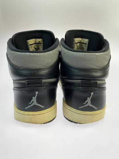 【現状渡し品】【メンズ】 NIKE ナイキ 554724-023 AIR JORDAN 1 MID 靴 シューズ スニーカー 160-260517-AS-22-min サイズ：28.5cm カラー：ブラック/グレー 万代Net店