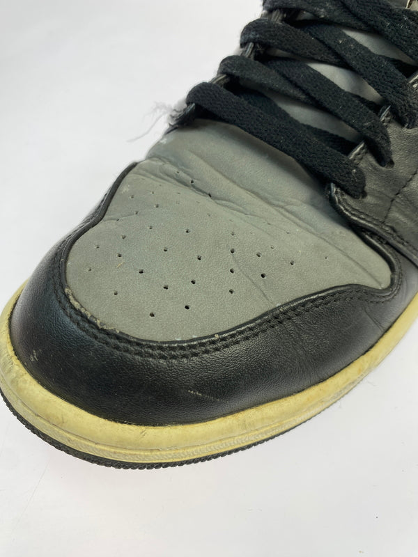 【現状渡し品】【メンズ】 NIKE ナイキ 554724-023 AIR JORDAN 1 MID 靴 シューズ スニーカー 160-260517-AS-22-min サイズ：28.5cm カラー：ブラック/グレー 万代Net店