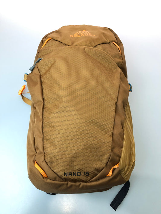 【中古品】【メンズ/レディース】 GREGORY グレゴリー NANO 18 BACKPACK ナノ18 ナックパック リュックサック カバン 188-260519-em-13-min カラー：ブラウン 万代Net店