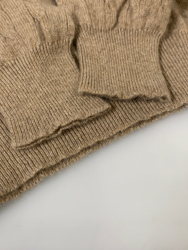 【中古品】【メンズ】 KIRKLAND カークランド CASHMERE LS KNIT カシミヤロングスリーブニット トップス 146-260522-SH-14-min サイズ：L カラー：ライトブラウン 万代Net店