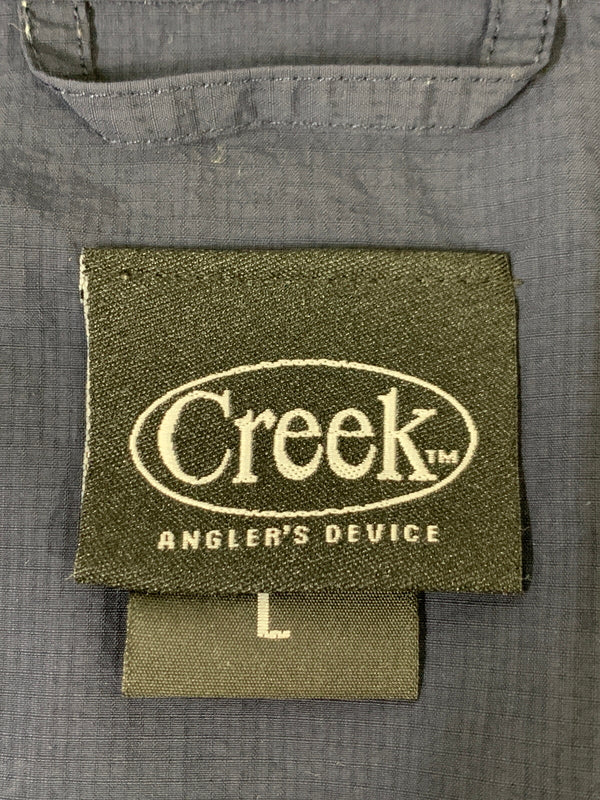 【中古品】【メンズ】 CREEK ANGLER'S DEVICE クリーク アングラーズ デバイス NYLON VEST ナイロン ベスト メンズ トップス 釣り アウトドア 140-260518-em-21-min サイズ：L カラー：ネイビー 万代Net店