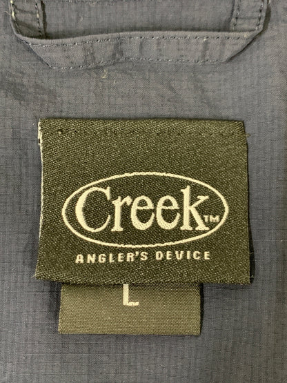 【中古品】【メンズ】 CREEK ANGLER'S DEVICE クリーク アングラーズ デバイス NYLON VEST ナイロン ベスト メンズ トップス 釣り アウトドア 140-260518-em-21-min サイズ：L カラー：ネイビー 万代Net店
