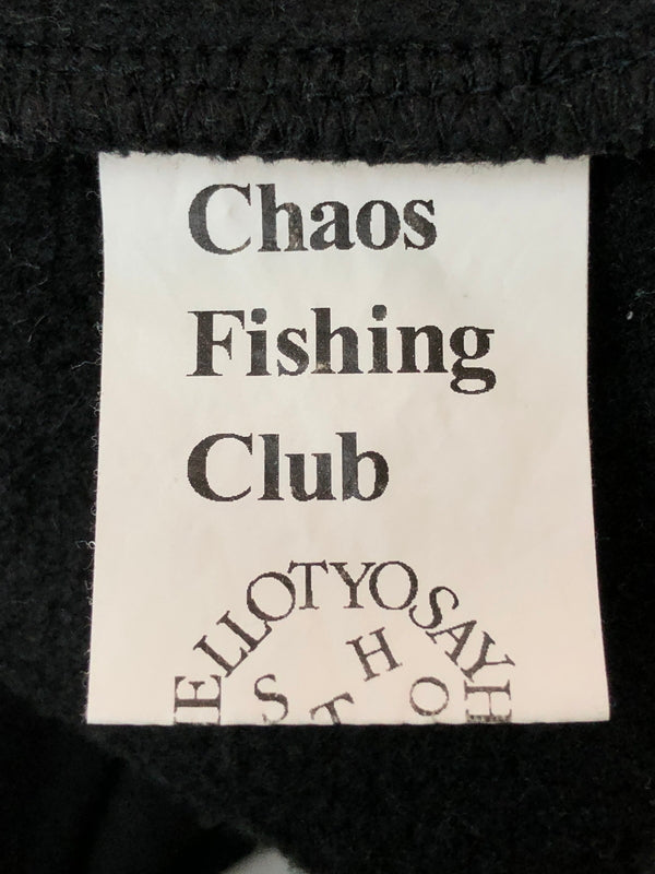 【中古品】【メンズ】 CHAOS FISHING CLUB カオスフィッシングクラブ L/S SWEAT SHIRT ロングスリーブ スウェットシャツ トレーナー トップス 140-260519-yn-23-min サイズ：L カラー：ブラック 万代Net店