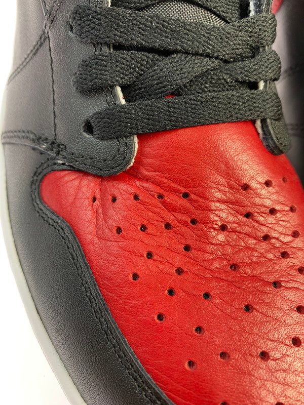 【中古品】【メンズ】 NIKE ナイキ AIR JORDAN 1 RETRO HIGH OG BANNED 555088-001 エアジョーダン 1 レトロ ハイ オリジナル スニーカー 靴 160-260607-SH-23-hon サイズ：29cm US11 カラー：BLACK/VARSITY RED-WHITE 万代Net店