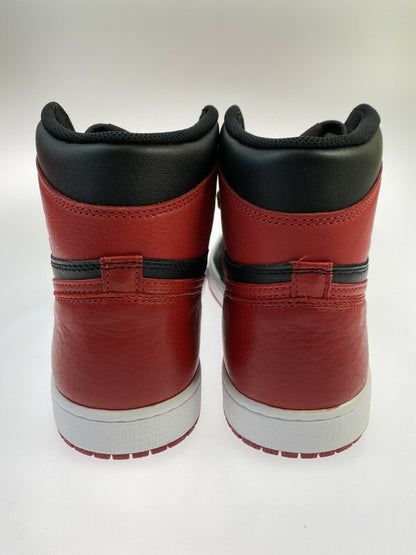 【中古品】【メンズ】 NIKE ナイキ AIR JORDAN 1 RETRO HIGH OG BANNED 555088-001 エアジョーダン 1 レトロ ハイ オリジナル スニーカー 靴 160-260607-SH-23-hon サイズ：29cm US11 カラー：BLACK/VARSITY RED-WHITE 万代Net店