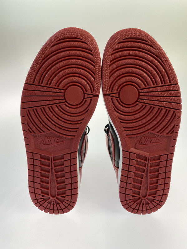 【中古品】【メンズ】 NIKE ナイキ AIR JORDAN 1 RETRO HIGH OG BANNED 555088-001 エアジョーダン 1 レトロ ハイ オリジナル スニーカー 靴 160-260607-SH-23-hon サイズ：29cm US11 カラー：BLACK/VARSITY RED-WHITE 万代Net店